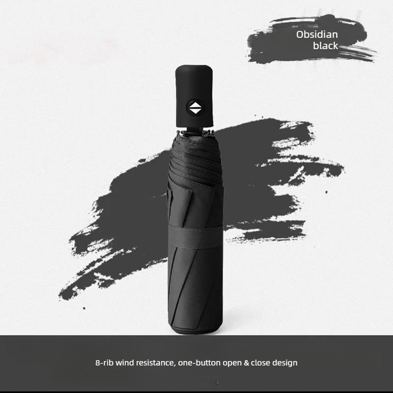 Travel Umbrella Compact - 8 Telli Otomatik Yüksek Kaliteli Şemsiye
