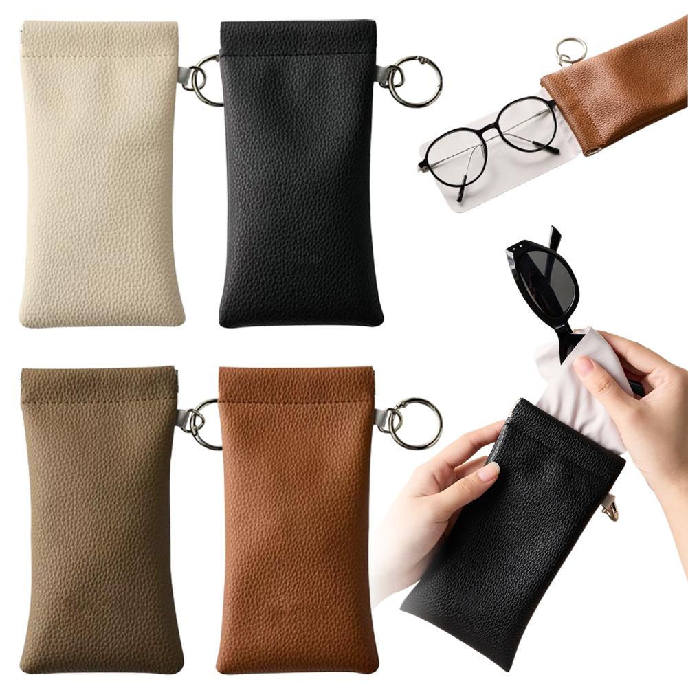 Travel Accessories Pouch For Women - Anahtarlıklı Güneş Gözlüğü Çantası Taşınabilir Yumuşak