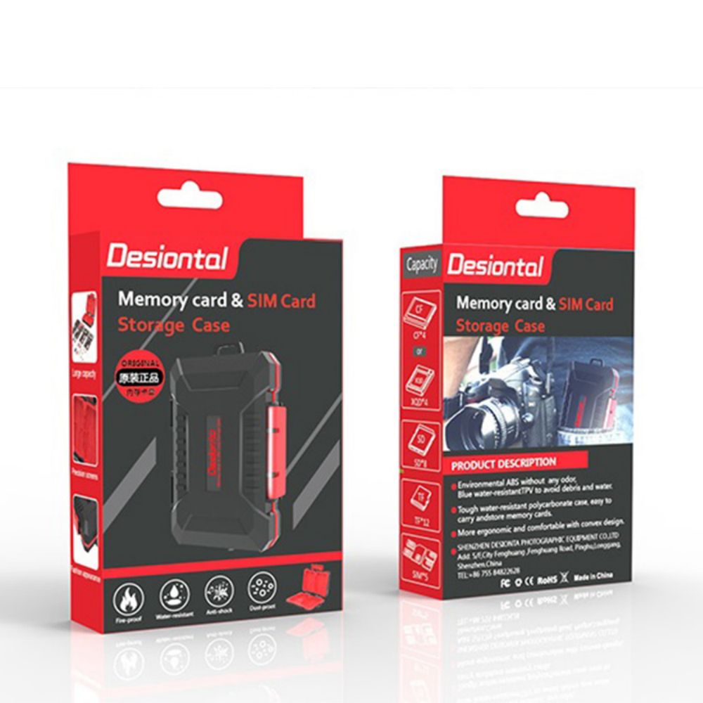 Sim Card Holder Case - Kamera SD Kart Kutusu Microsd Tutucu