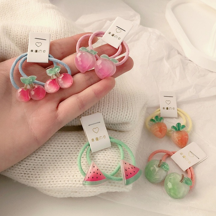 Travel Accessories For Toddlers - Çocuklar için Havuç Tokaları 5 Çift