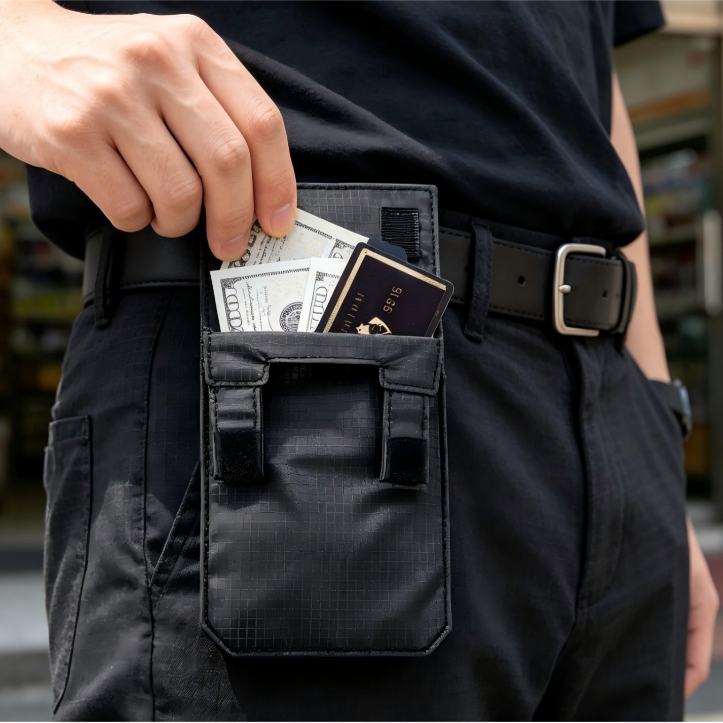 Travel Accessories Pouch For Women - Seyahat için Gizli Para Kuşağı, Hırsızlığa