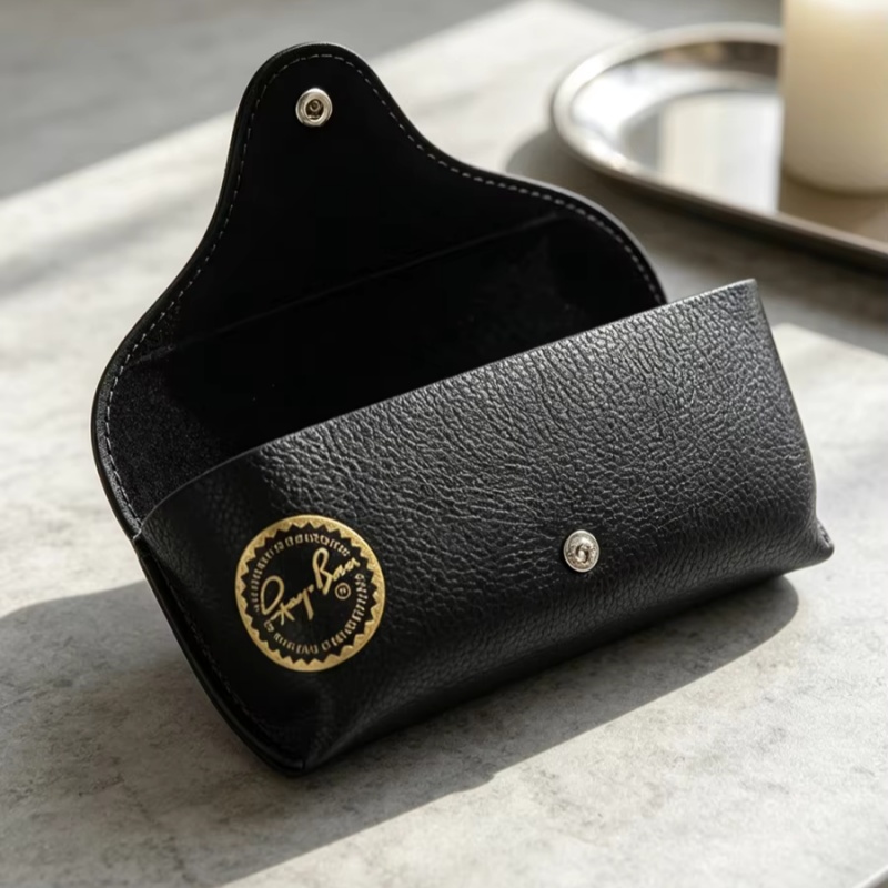 Travel Accessories Pouch For Women - Ray-Ban Deri Güneş Gözlüğü Kılıfı Taşınabilir