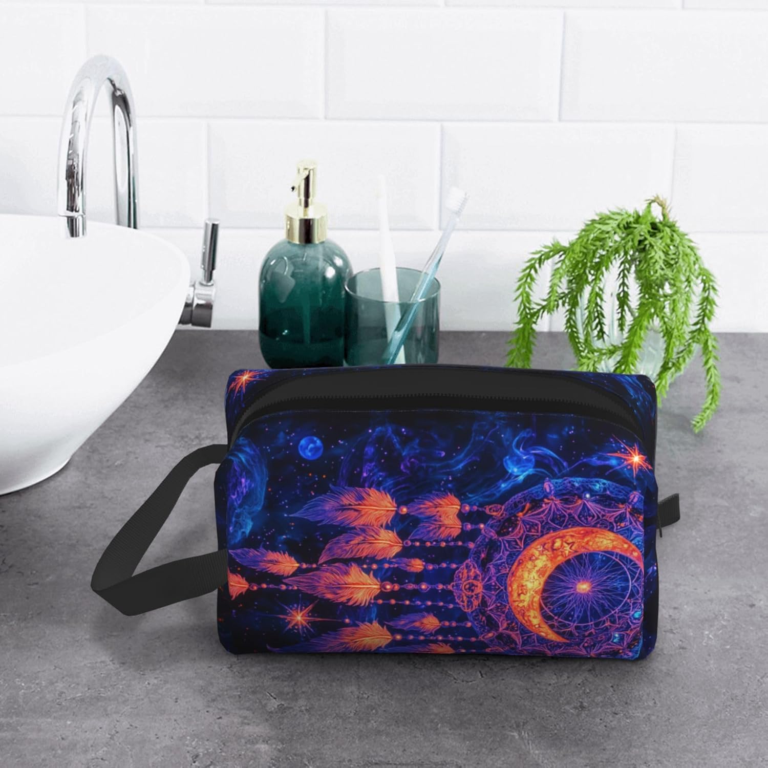 Travel Accessories Pouch For Women - Dreamcatcher Seyahat Tuvalet Çantası Kadın Erkek