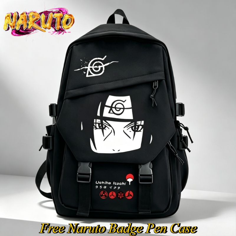Travel Accessories Gift Set - NARUTO Karikatür Sırt Çantası İki Boyutlu
