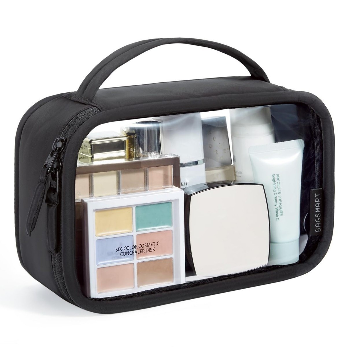 Toiletry Bag Tsa - TSA Onaylı PVC Şeffaf Makyaj Çantası