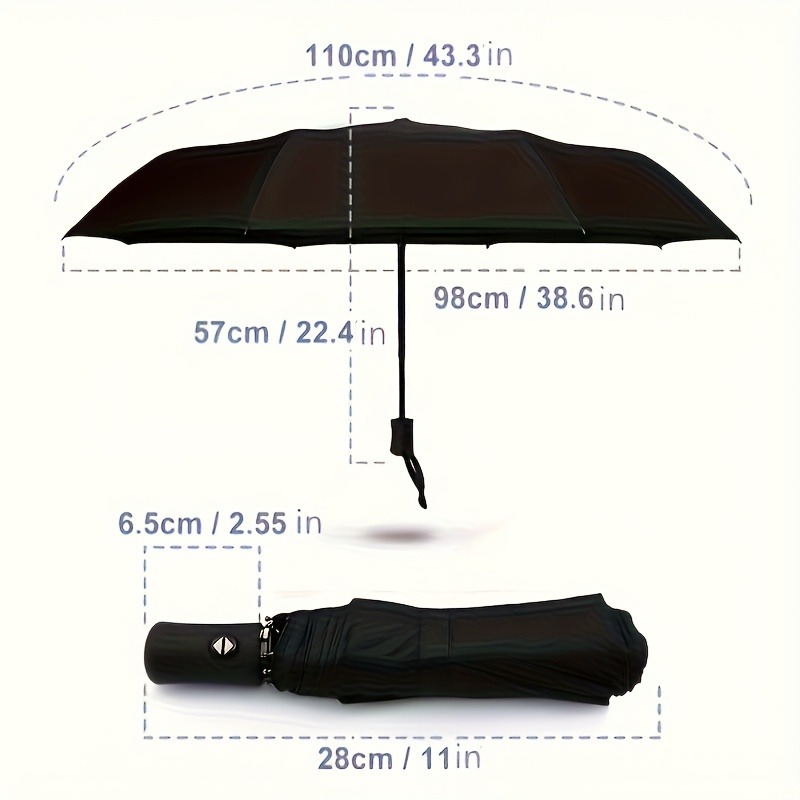8 Telli Otomatik Yüksek Kalite - Travel Umbrella Compact incelemesi ve fiyatı