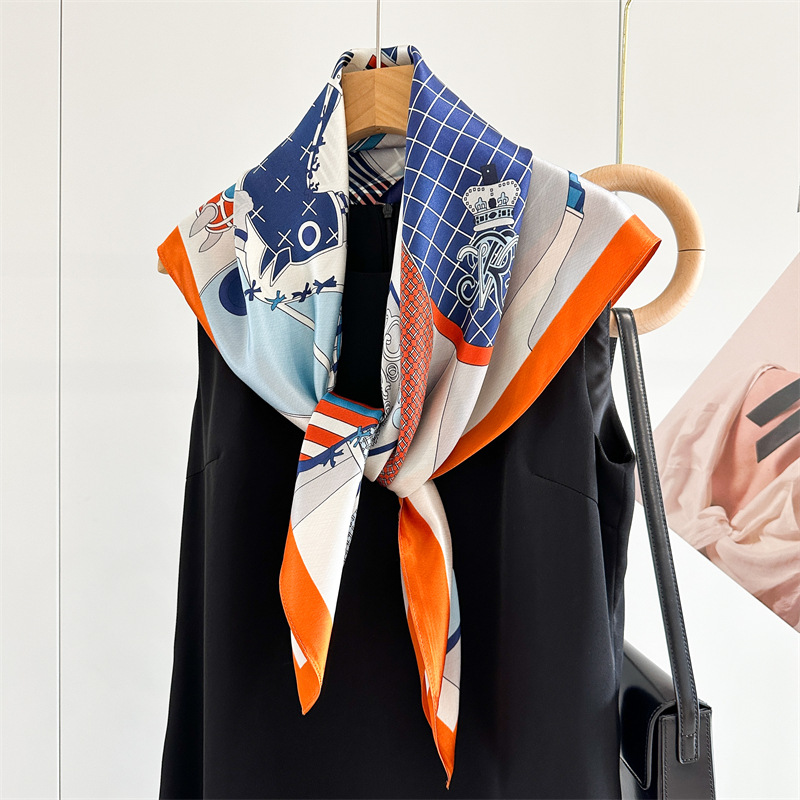 Yumuşak ipek eşarp kadın kare  - Travel Hair Accessories incelemesi ve fiyatı
