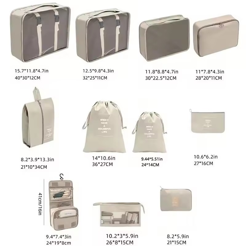 Seyahat Saklama Çantaları Seti - Travel Accessories Gift Set incelemesi ve fiyatı