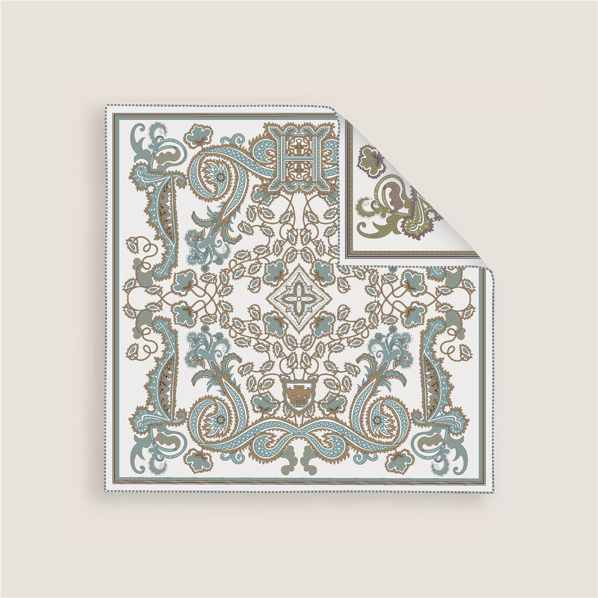AB Desenli İpek Eşarp 53CM Kad - Travel Hair Accessories incelemesi ve fiyatı