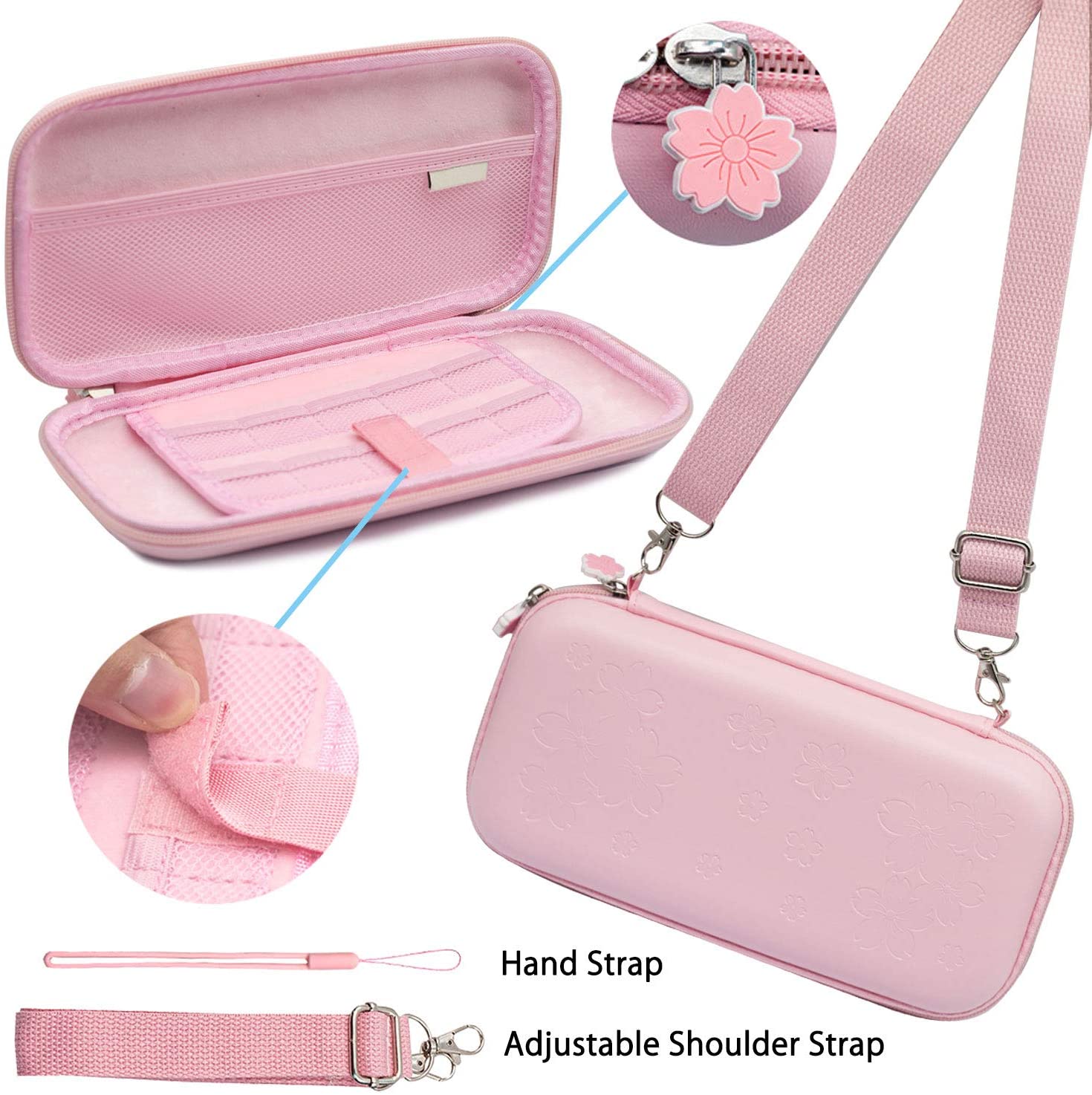 Nintendo anahtarı durumda pake - Travel Accessories Pink incelemesi ve fiyatı