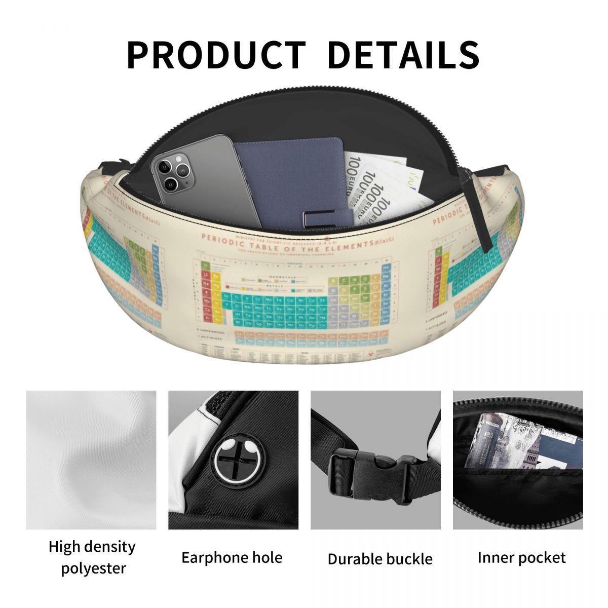 Serin Elementler Periyodik Tab - Travel Accessories Pouch For Women incelemesi ve fiyatı
