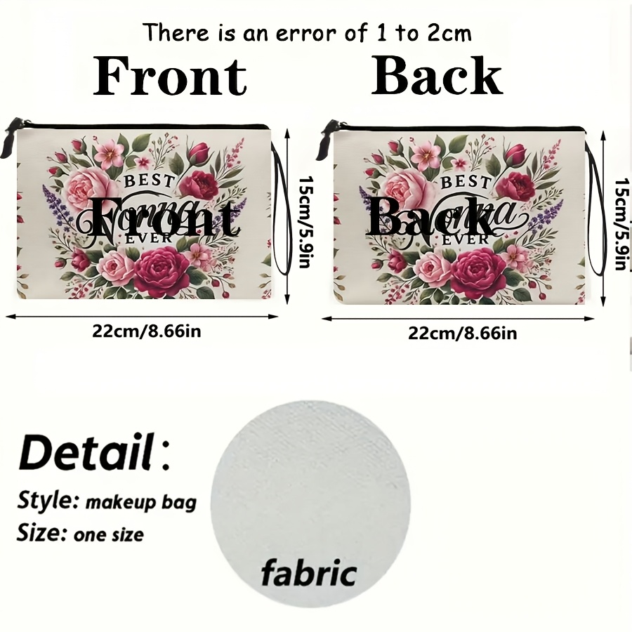 BEST NONNA EVER Makyaj Çantası - Travel Accessories Best incelemesi ve fiyatı