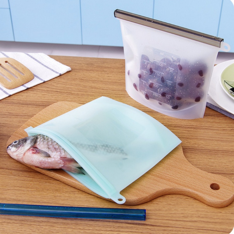 5 adet Silikon Gıda Saklama Ka - Reusable Zip Bag incelemesi ve fiyatı