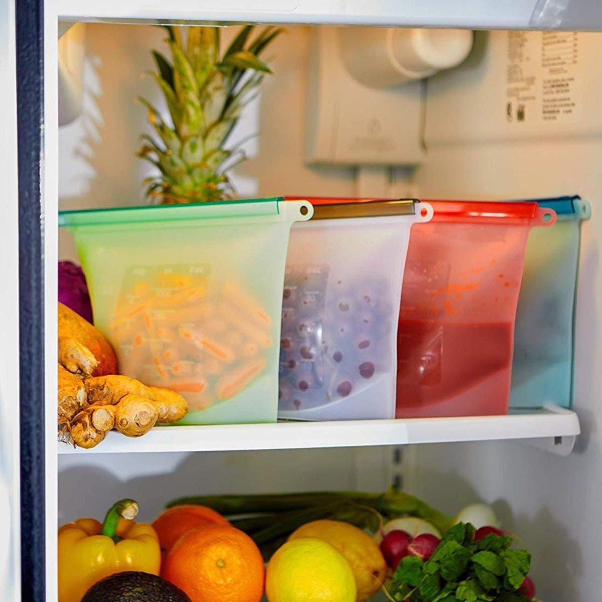 5 adet Silikon Gıda Saklama Ka - Reusable Zip Bag incelemesi ve fiyatı