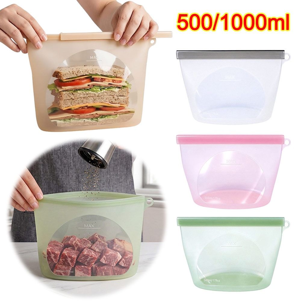 Silikon Gıda Saklama Torbası N - Reusable Zip Bag incelemesi ve fiyatı