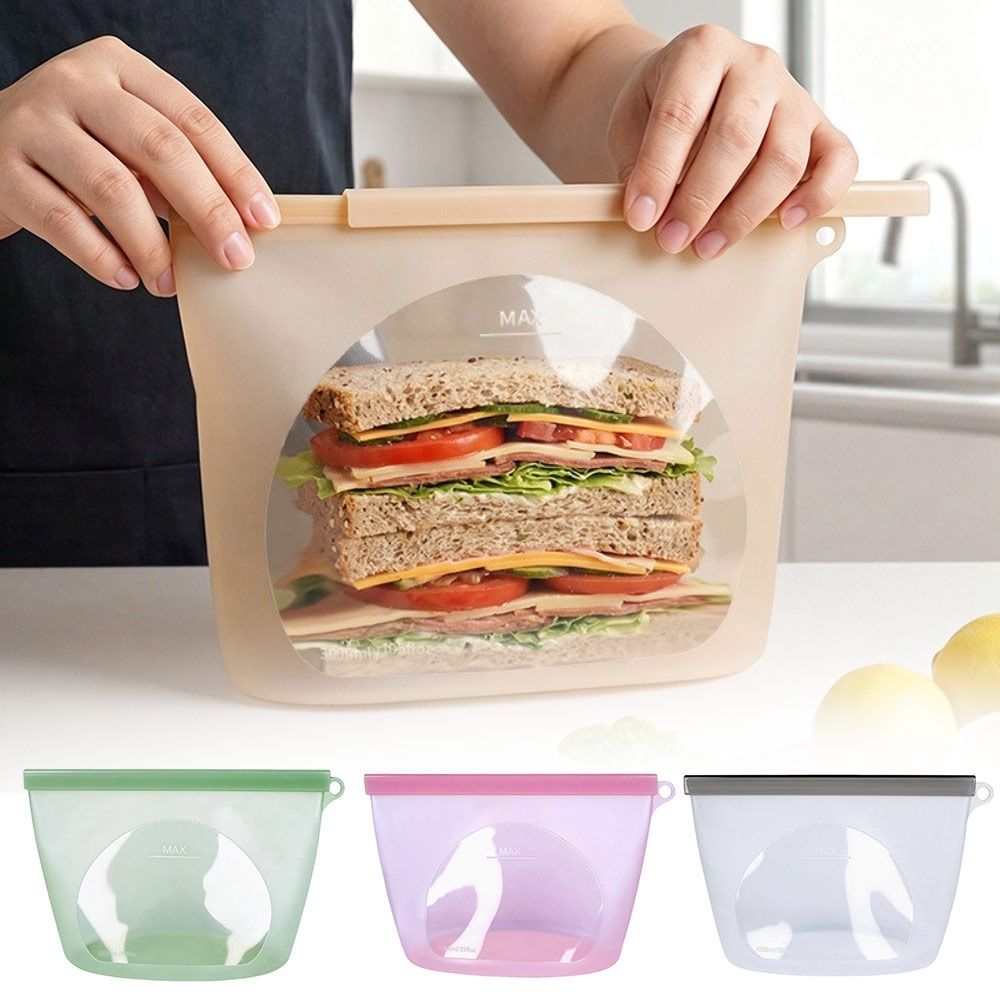 Silikon Gıda Saklama Torbası N - Reusable Zip Bag incelemesi ve fiyatı