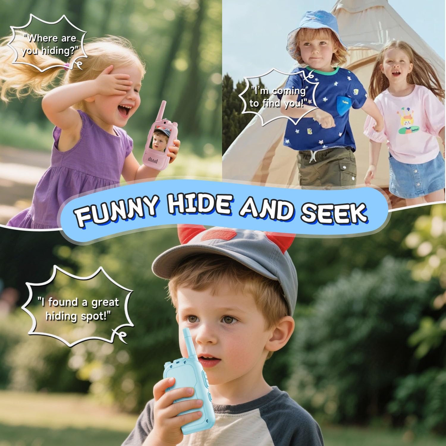 2 adet Video Walkie Talkies ço - Travel Accessories For Toddlers incelemesi ve fiyatı
