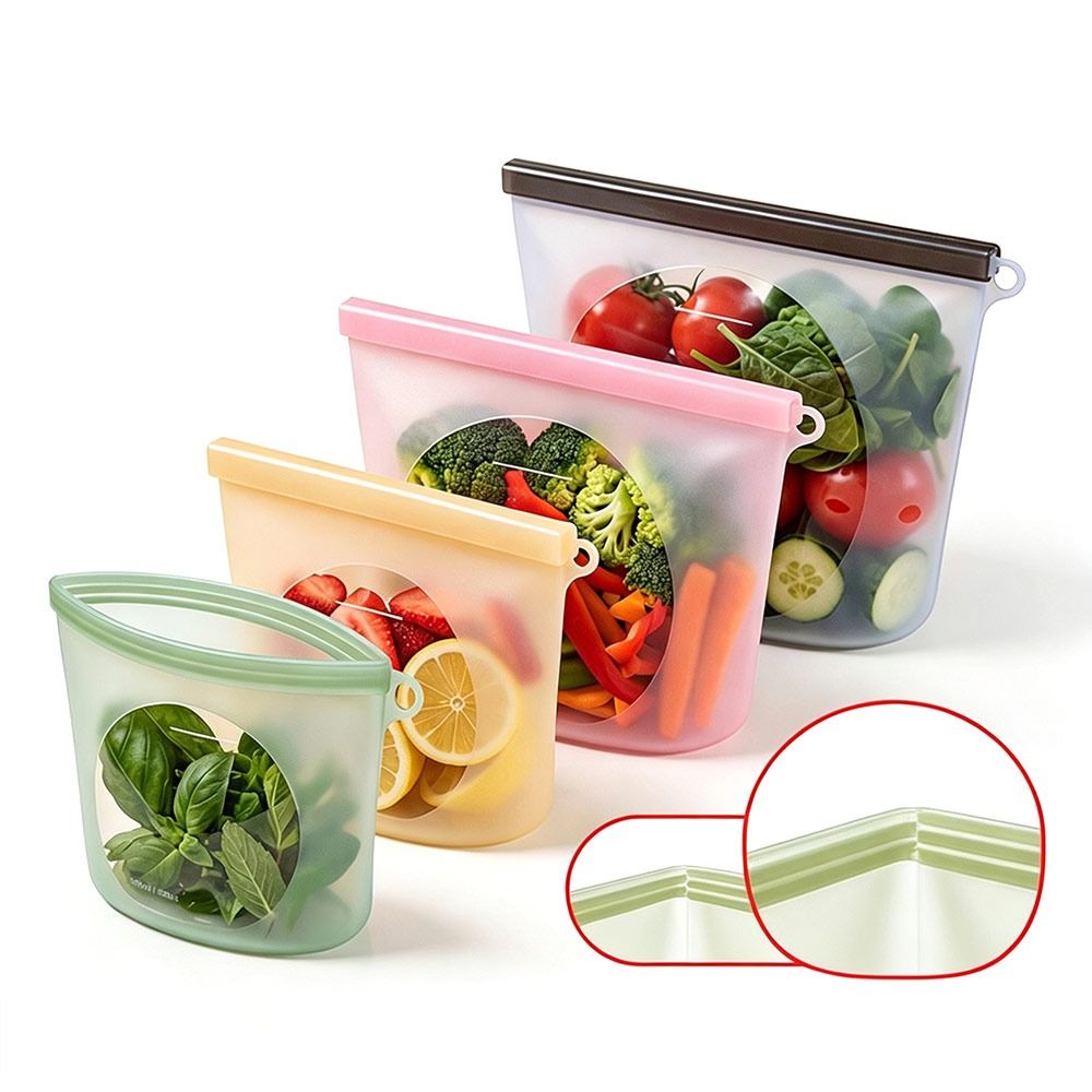 Silikon Gıda Saklama Torbası N - Reusable Zip Bag incelemesi ve fiyatı