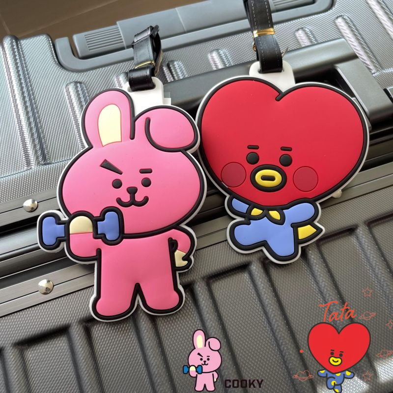BT21 çizgi film sevimli anahta - Travel Accessories Gift Set incelemesi ve fiyatı