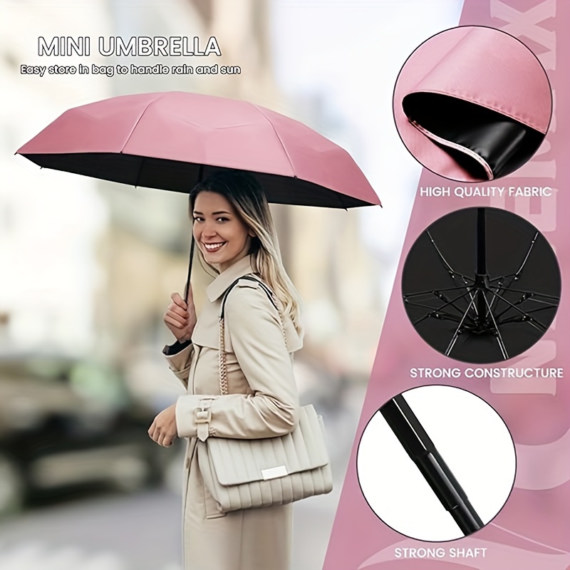 Mini Güneş Şemsiyesi Cep Yağmu - Travel Umbrella Compact incelemesi ve fiyatı