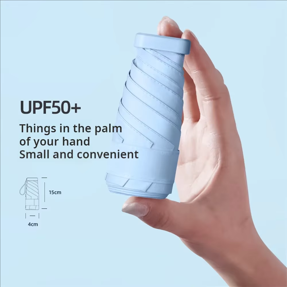 Mini Güneş Şemsiyesi Cep Yağmu - Travel Umbrella Compact incelemesi ve fiyatı