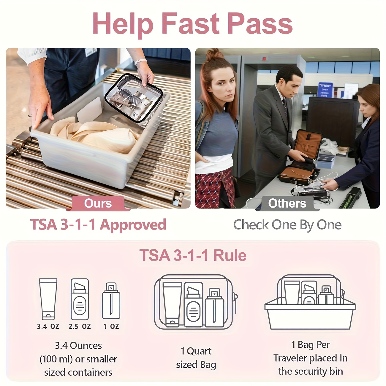 1 adet şeffaf makyaj çantası ş - Toiletry Bag Tsa incelemesi ve fiyatı