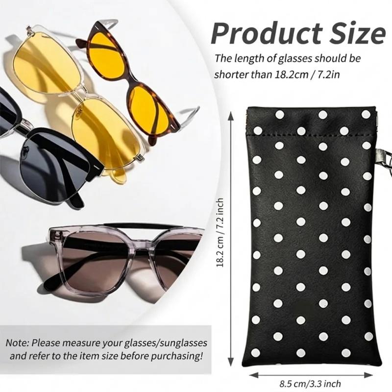 1 adet Puantiyeli Gözlük Kılıf - Travel Accessories Pouch For Women incelemesi ve fiyatı