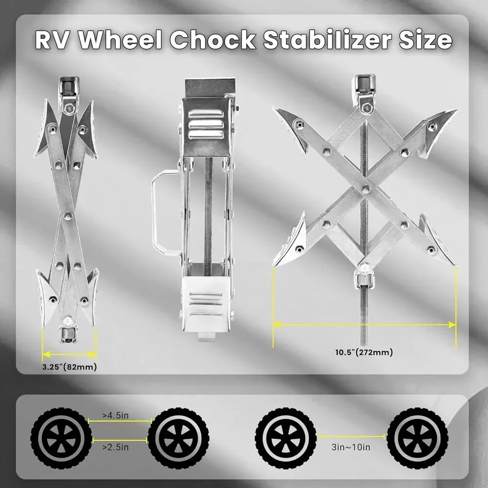 X Şekilli RV Tekerlek Takozu 3 - Travel Accessories incelemesi ve fiyatı