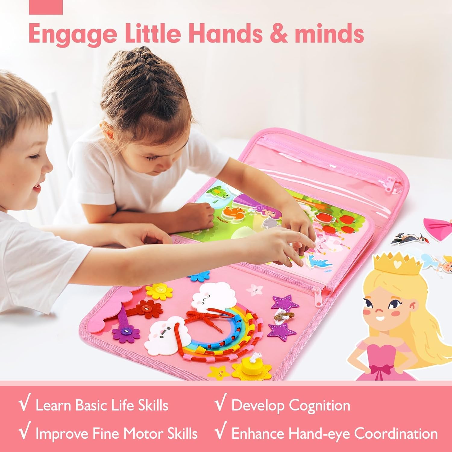 Yürümeye başlayan meşgul tahta - Travel Accessories For Toddlers incelemesi ve fiyatı