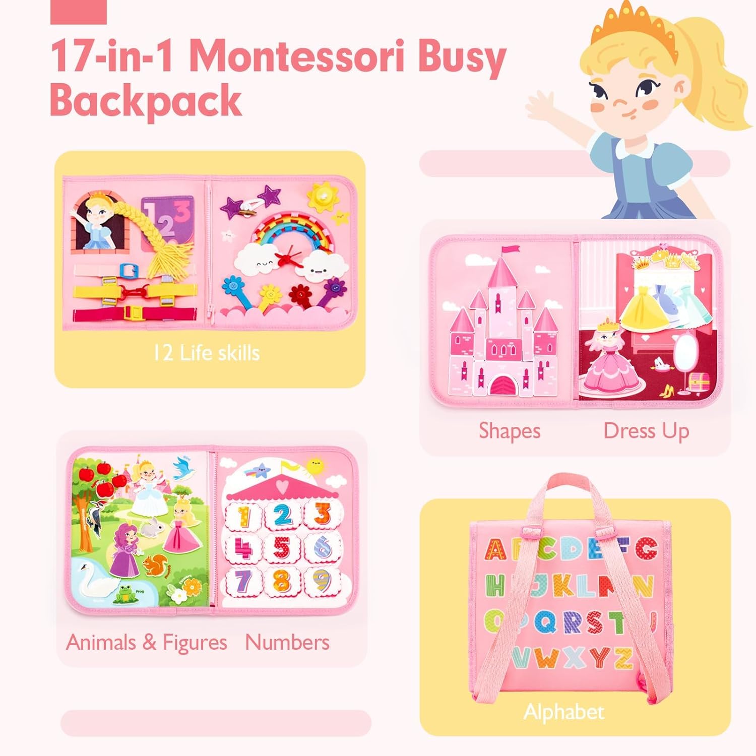 Yürümeye başlayan meşgul tahta - Travel Accessories For Toddlers incelemesi ve fiyatı