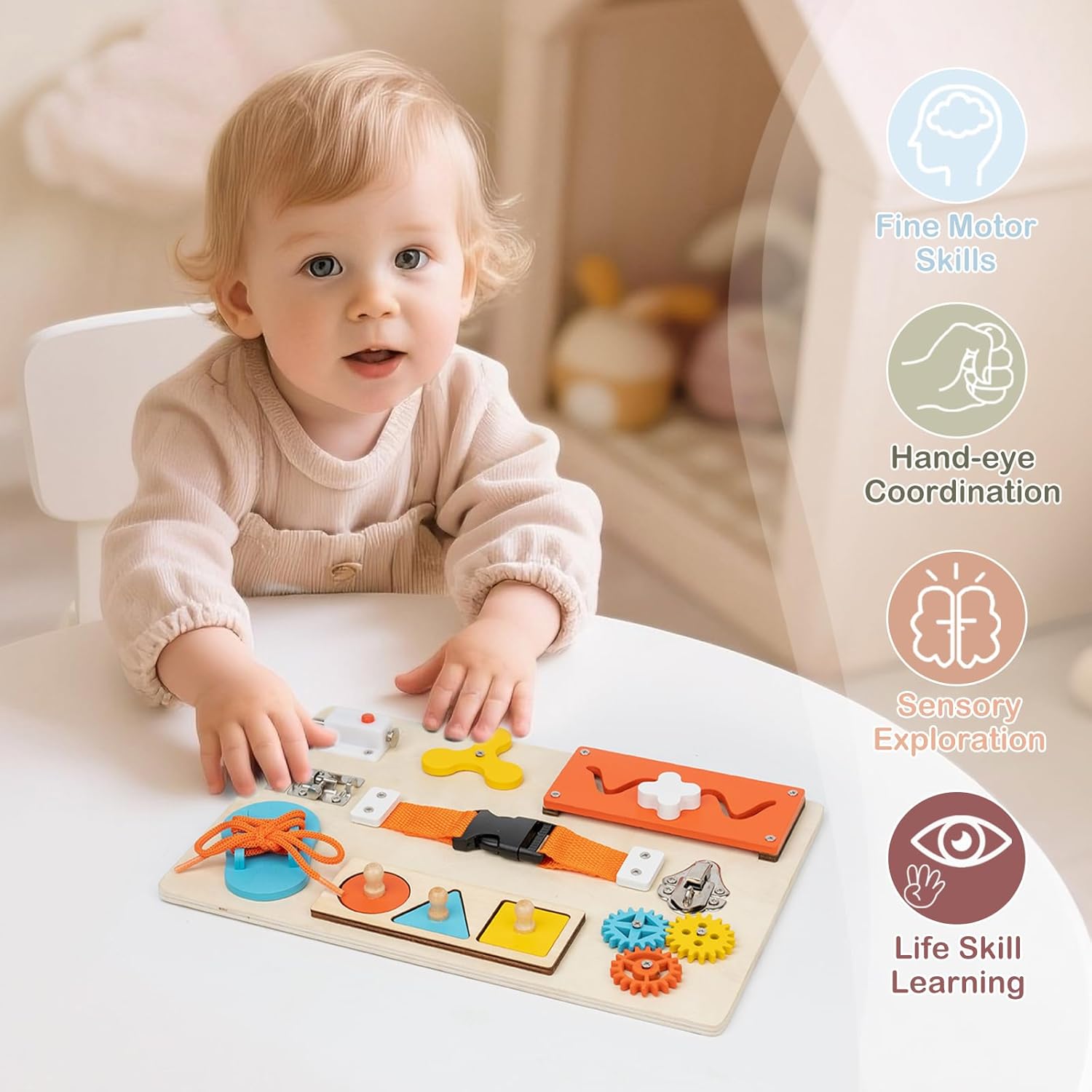 Montessori Etkinlik Panosu, Yü - Travel Accessories For Toddlers incelemesi ve fiyatı