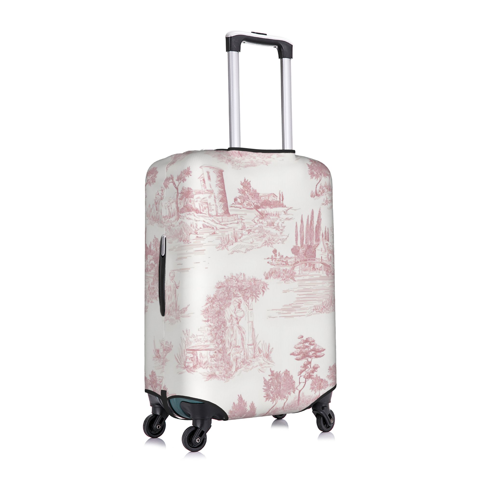 Vintage Toile De Jouy Valiz Kı - Travel Accessories Pink incelemesi ve fiyatı