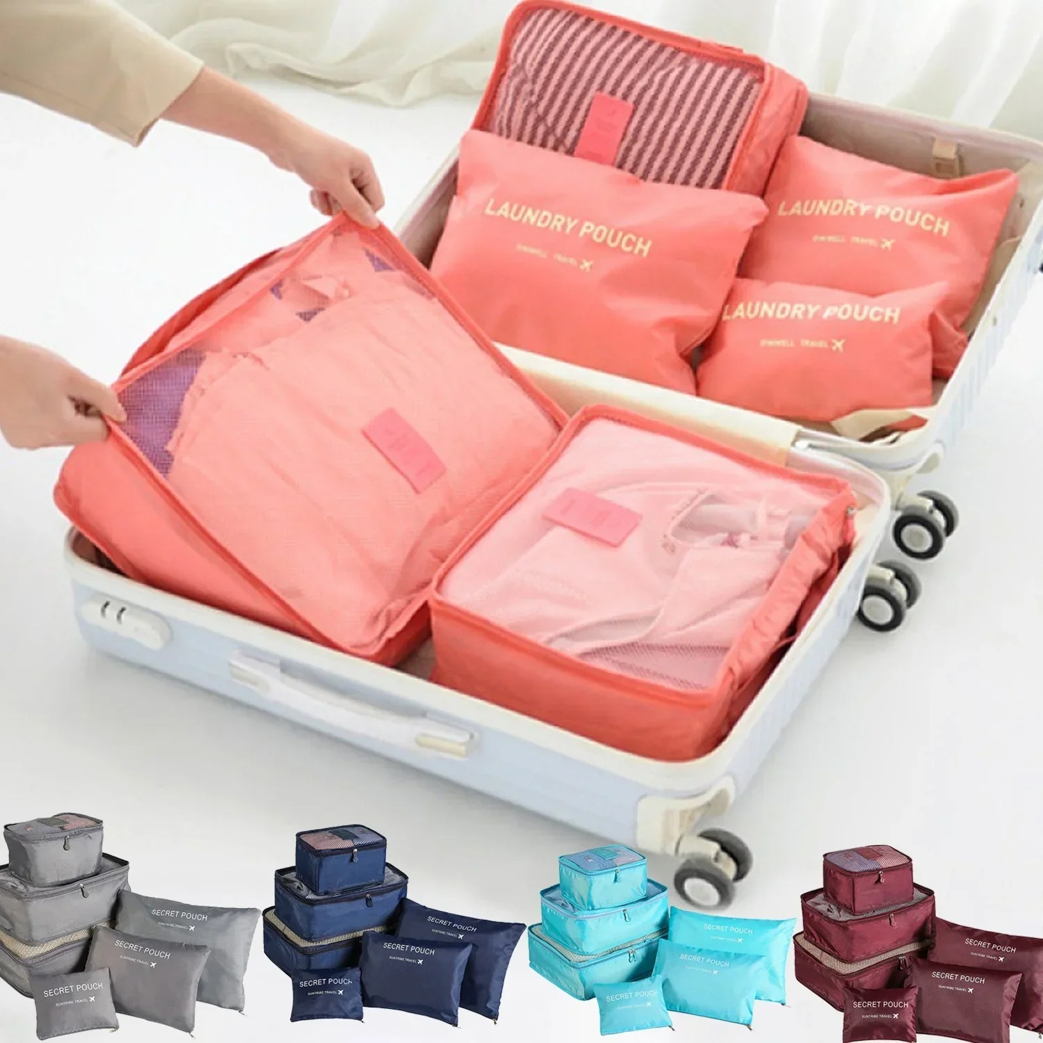 6 adet Set Seyahat Saklama Tor - Travel Accessories Gift Set incelemesi ve fiyatı