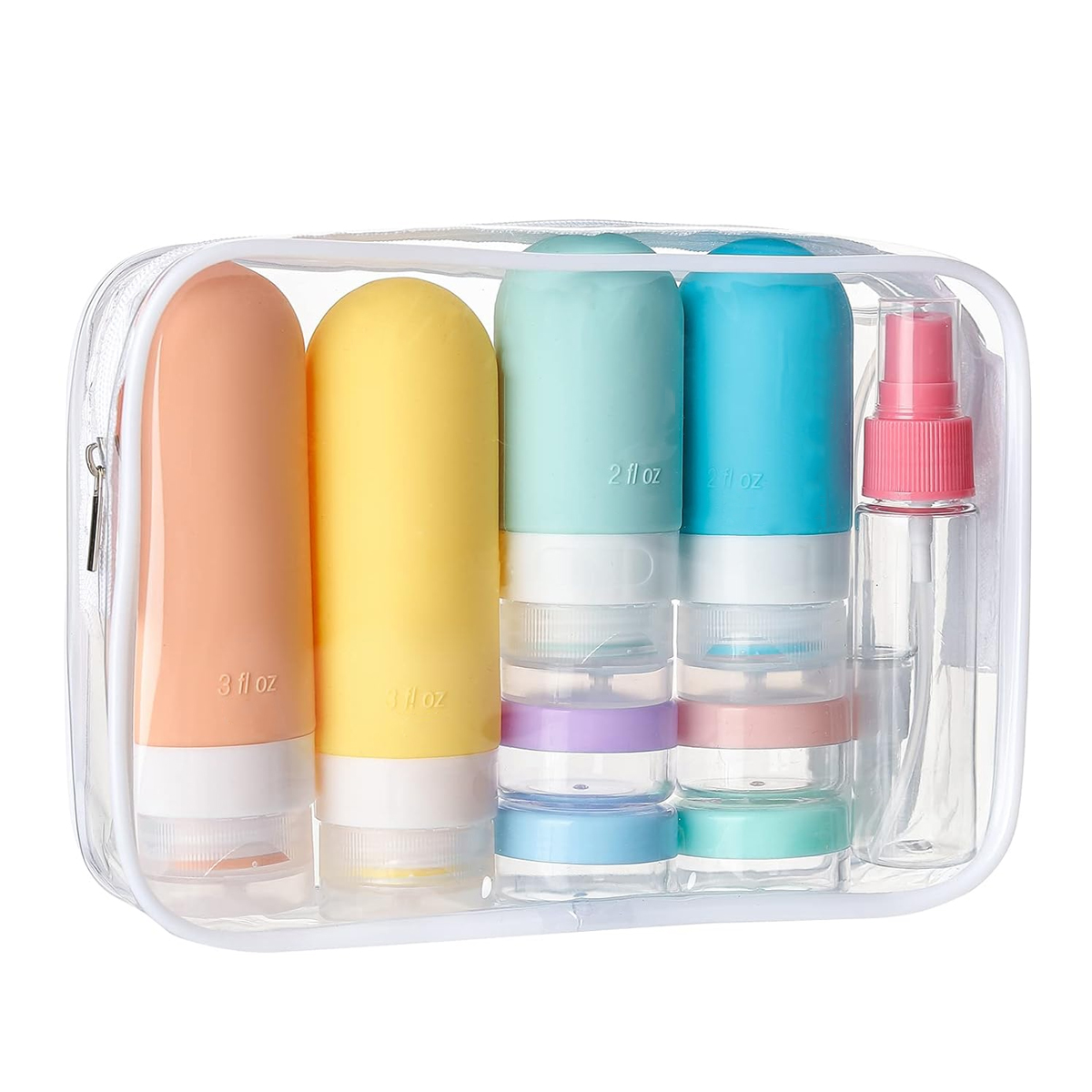 Silikondan Yapılmış 16'lı Pake - Toiletry Bag Tsa incelemesi ve fiyatı