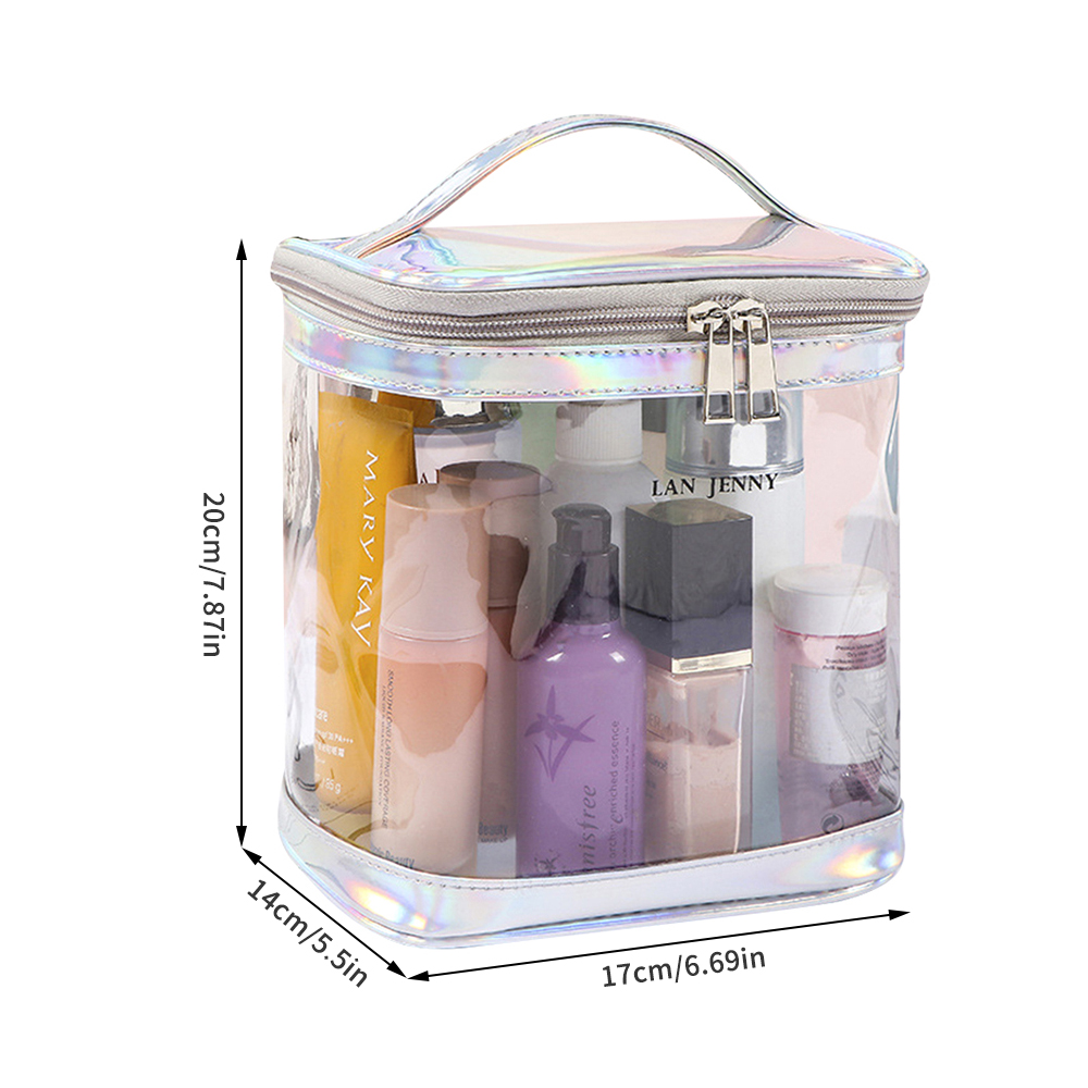 Şeffaf PVC Makyaj Çantası, Sap - Toiletry Bag Tsa incelemesi ve fiyatı