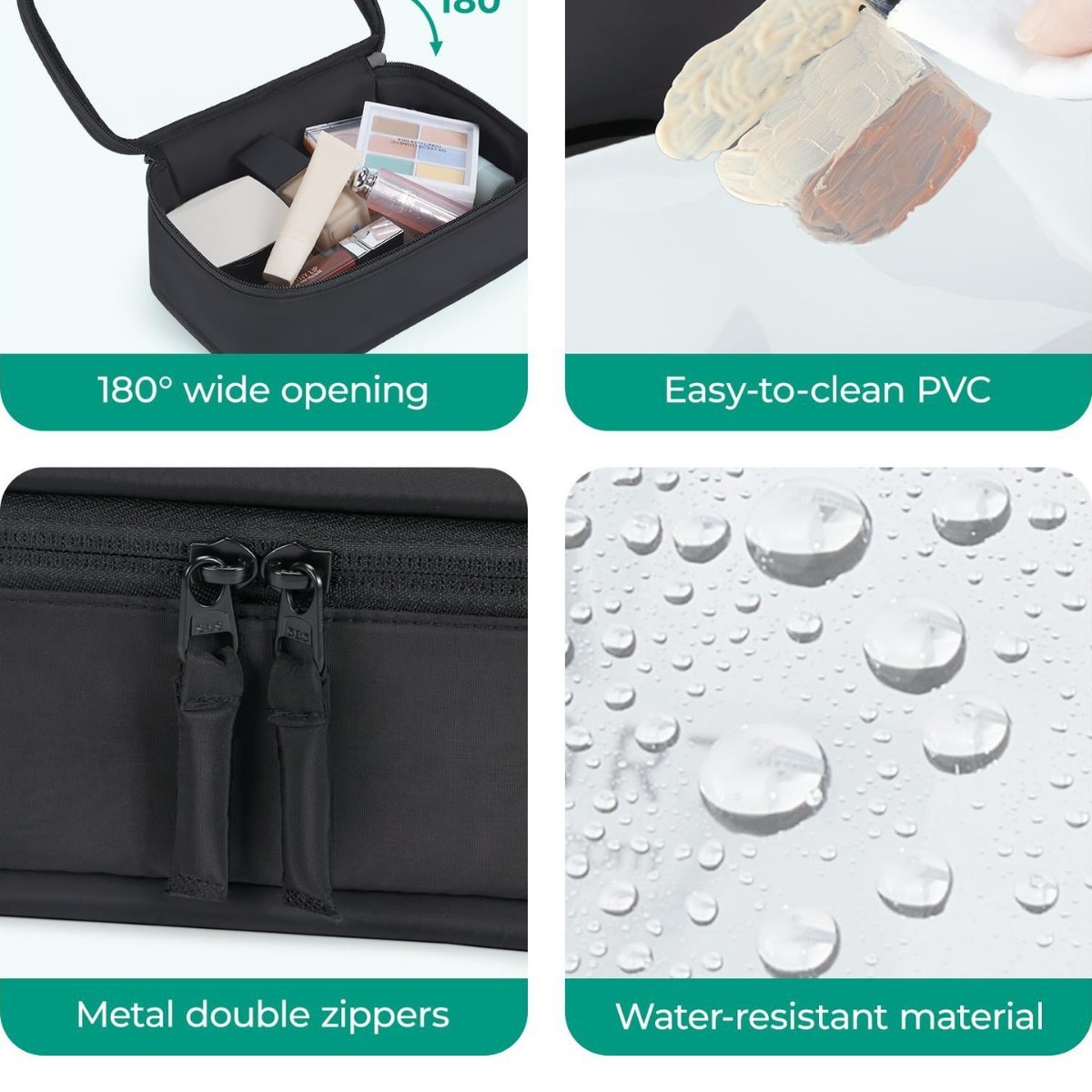 TSA Onaylı PVC Şeffaf Makyaj Ç - Toiletry Bag Tsa incelemesi ve fiyatı